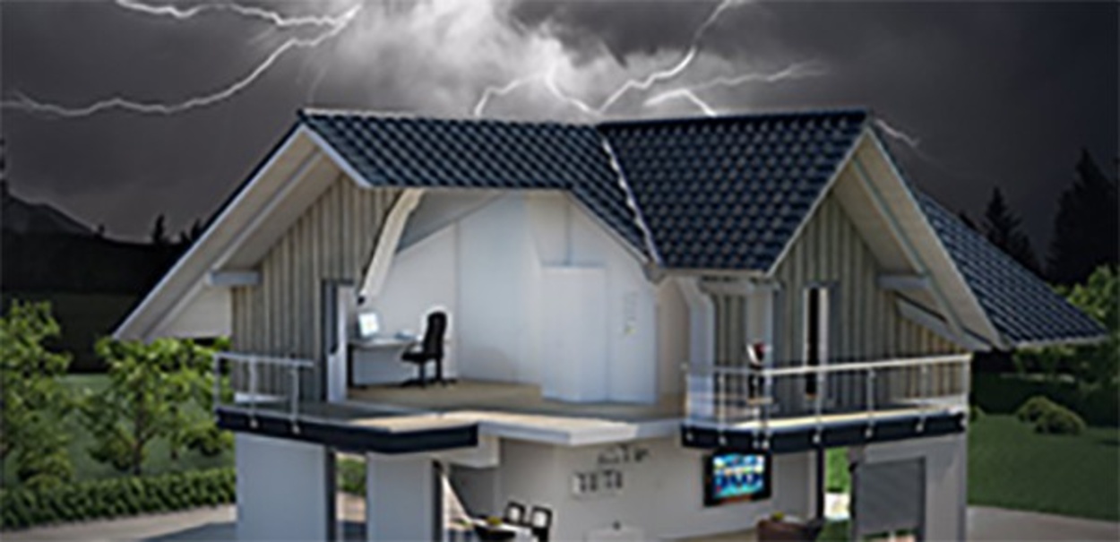 Blitz- und Überspannungsschutz bei Gebäude- und Anlagentechnik Haina GmbH in Römhild