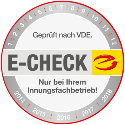 Der E-Check bei Gebäude- und Anlagentechnik Haina GmbH in Römhild