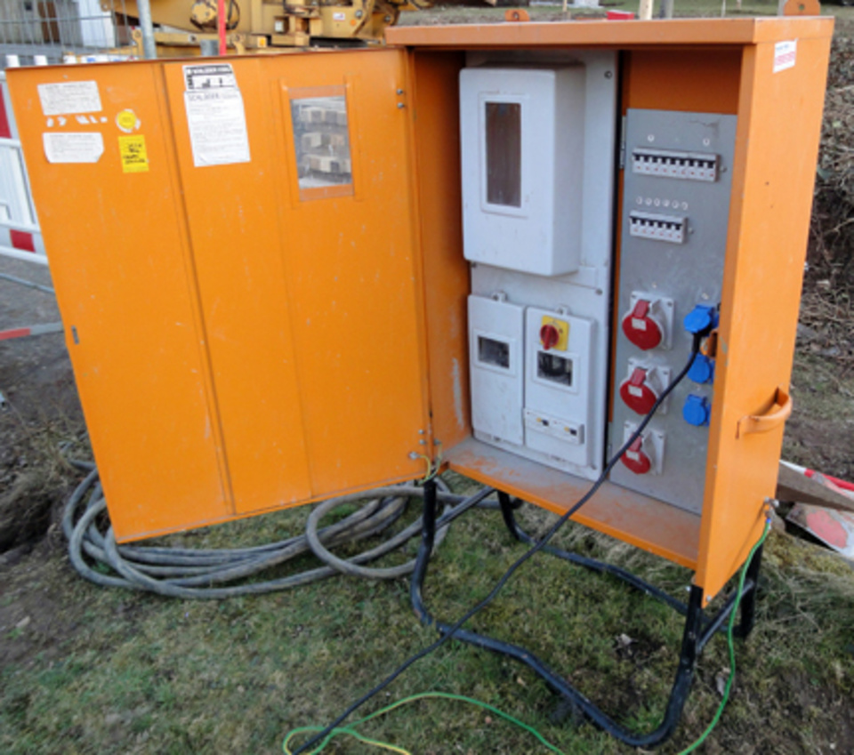 Baustromkasten bei Gebäude- und Anlagentechnik Haina GmbH in Römhild