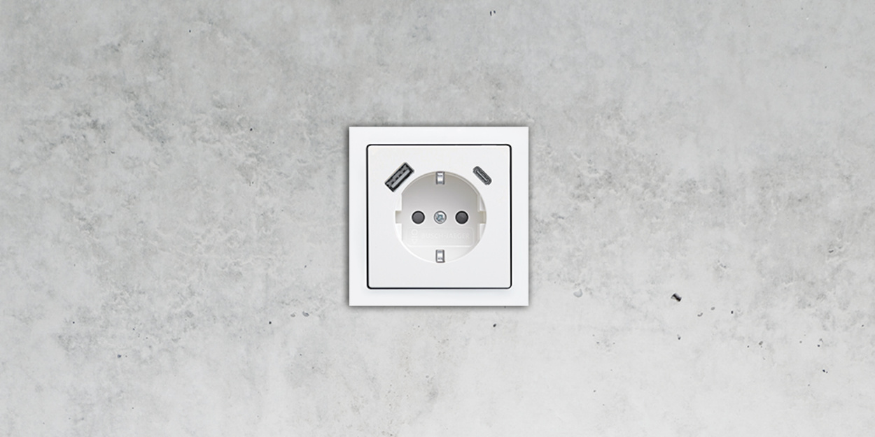 SCHUKO® USB-Steckdose bei Gebäude- und Anlagentechnik Haina GmbH in Römhild