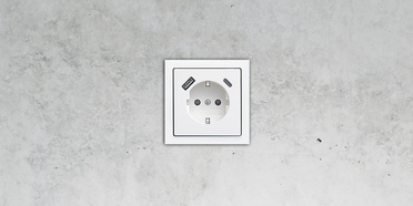 SCHUKO® USB-Steckdose bei Gebäude- und Anlagentechnik Haina GmbH in Römhild