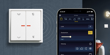 KNX RF Taster bei Gebäude- und Anlagentechnik Haina GmbH in Römhild